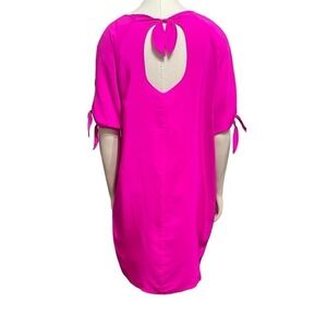 Amanda Uprichard Hot Pink‎ 100% Silk Dress size L